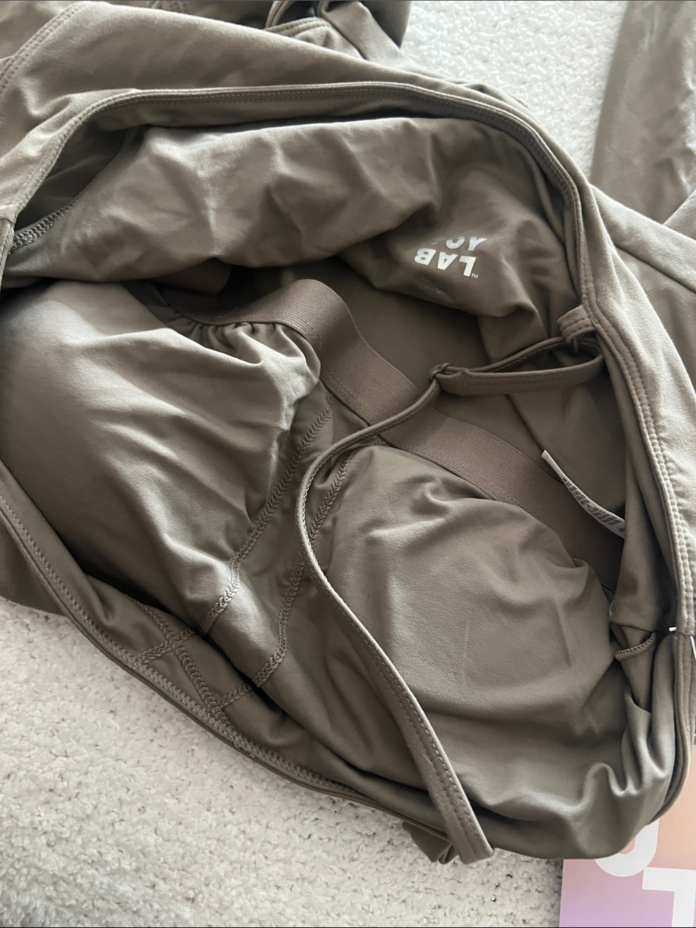 JoyLab grey Strappy Wide-Leg Jumpsuit - Picture 5 of 11